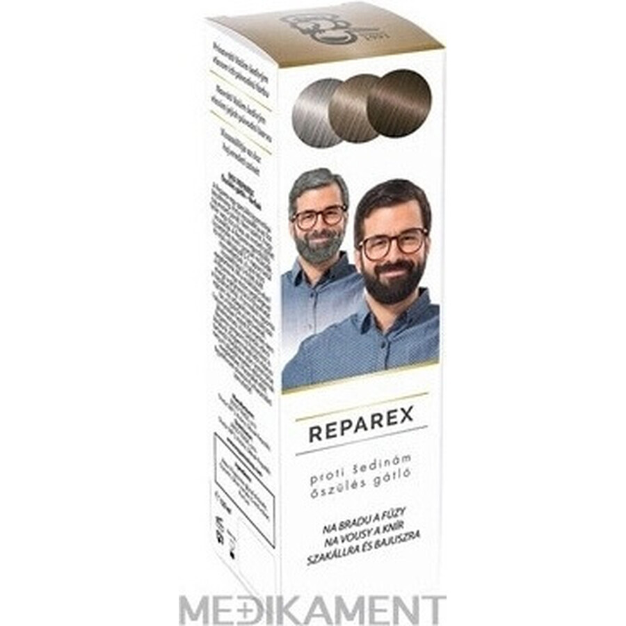 REPAREX Anti graue Haare für Bart und Schnurrbart 1×125 ml, für Bart und Schnurrbart