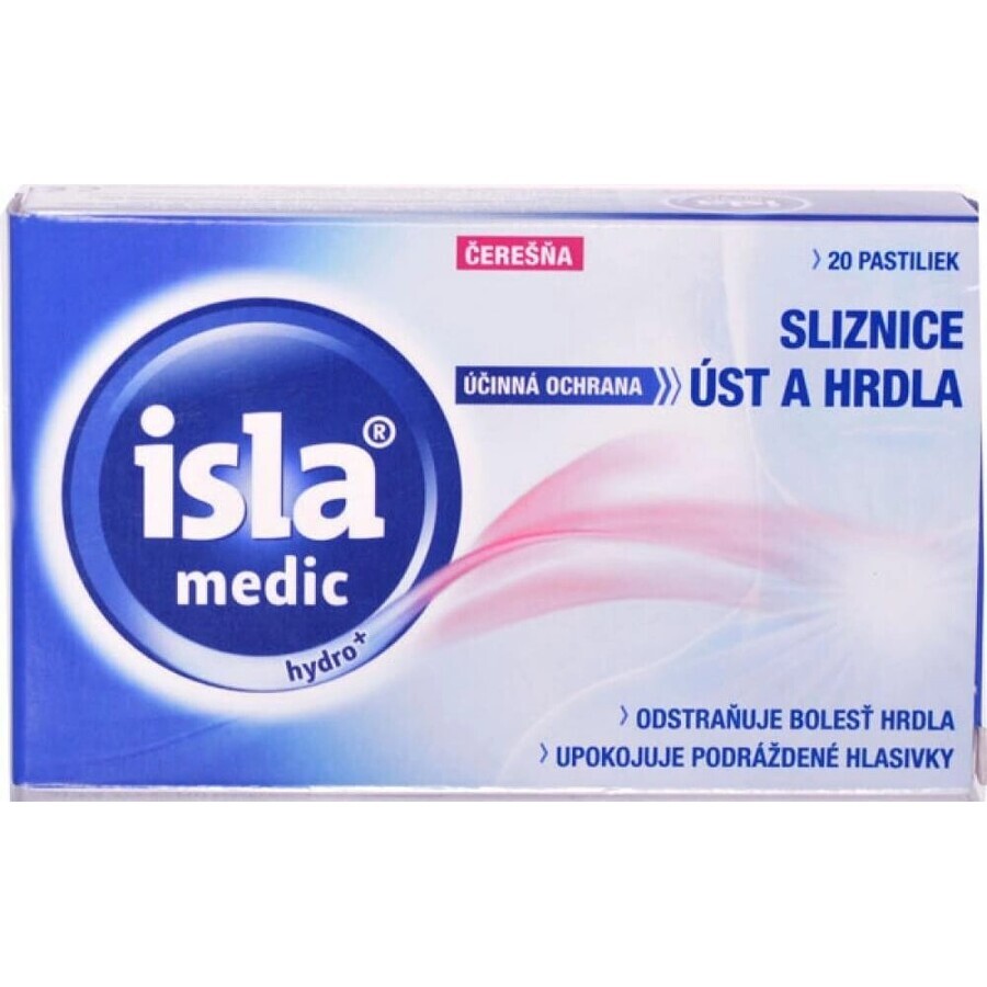 ISLA MEDIC voice 1x20 buc, pastile cu aromă de cireșe