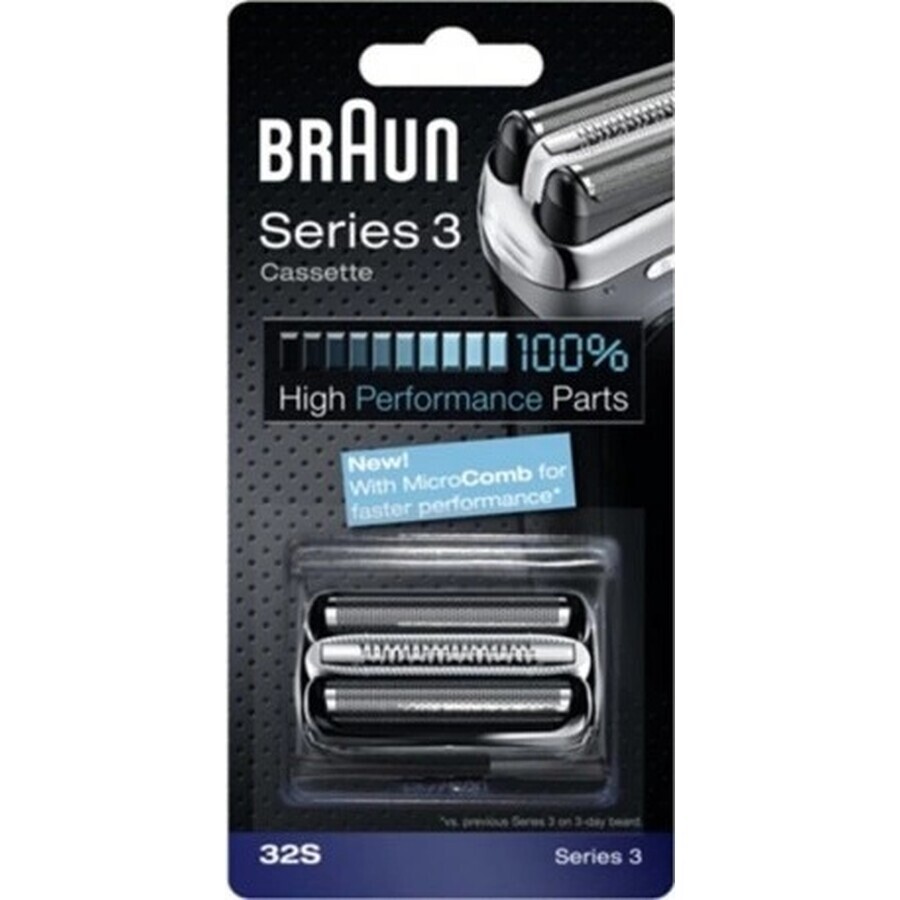 BRAUN CombiPack Series3 - 32S - lames de rechange 1×1 pc, lames de rechange