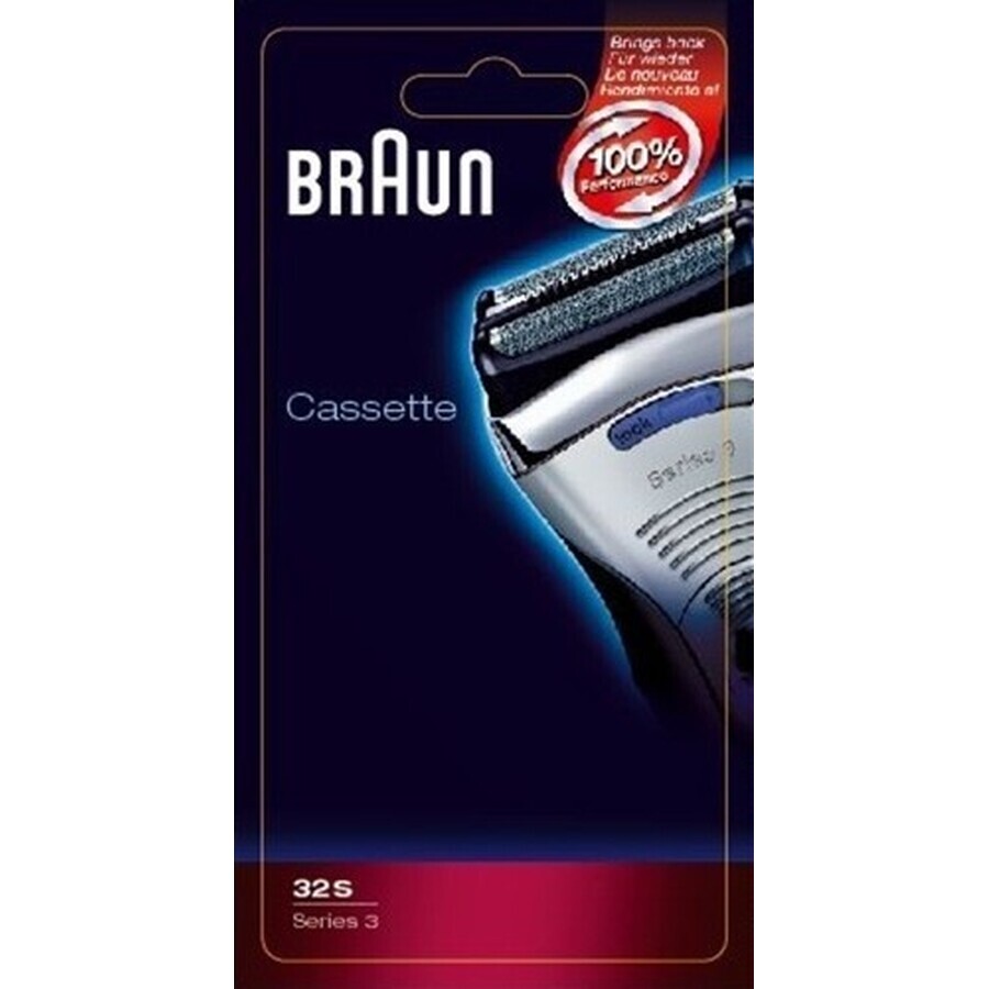 BRAUN CombiPack Series3 - 32S - lames de rechange 1×1 pc, lames de rechange