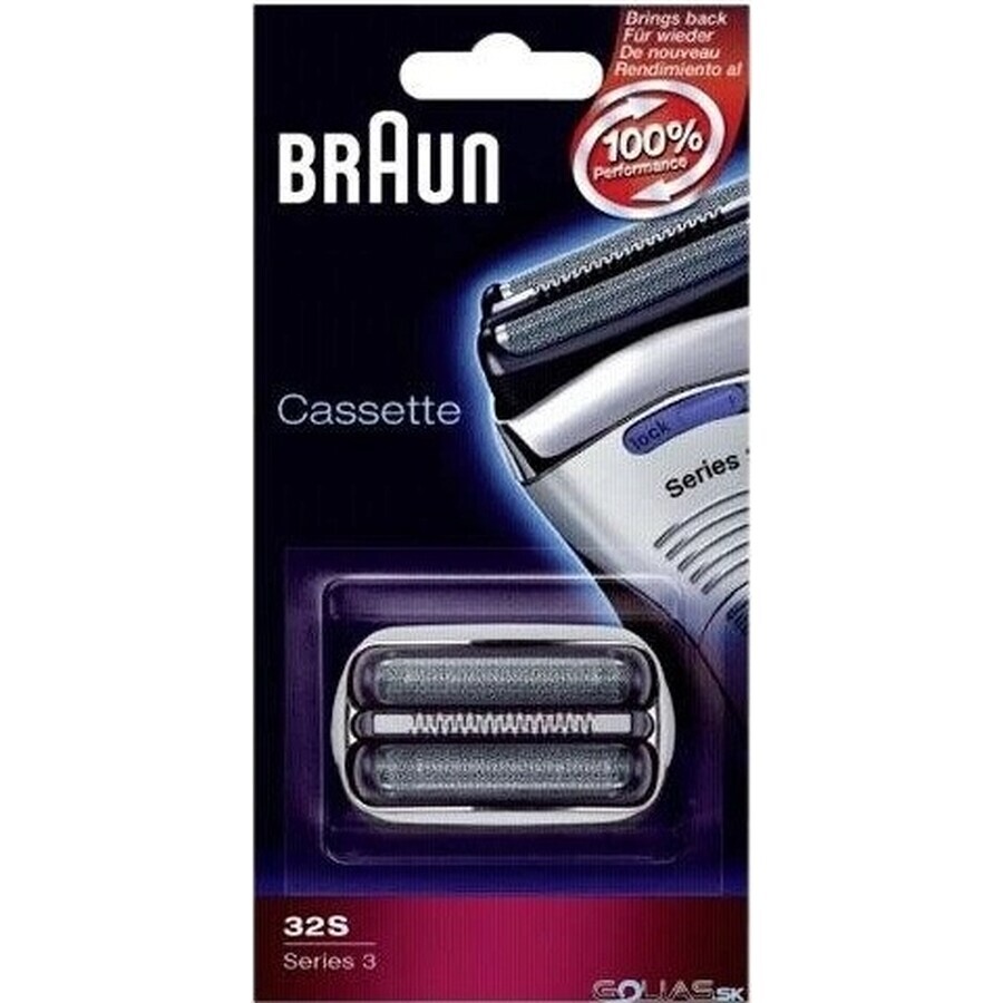 BRAUN CombiPack Series3 - 32S - lames de rechange 1×1 pc, lames de rechange