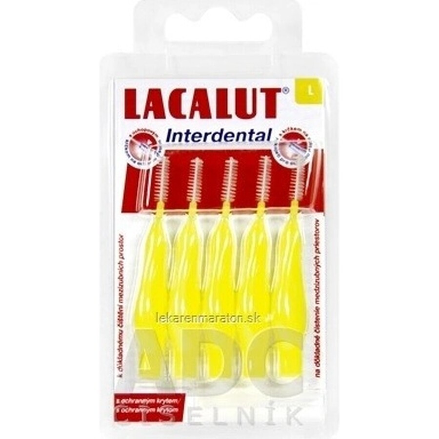 LACALUT INTERDENTALE FOCUSEN L 1×5 st, volledige reiniging van interdentale ruimtes