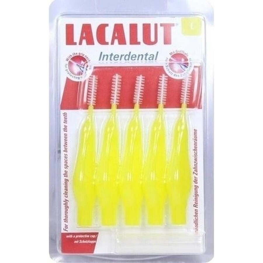 LACALUT INTERDENTALE FOCUSEN L 1×5 st, volledige reiniging van interdentale ruimtes