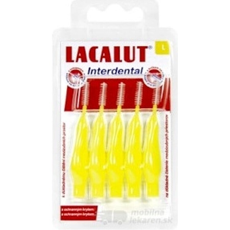 LACALUT INTERDENTALE FOCUSEN L 1×5 st, volledige reiniging van interdentale ruimtes