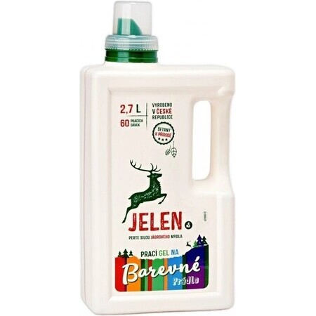 Gel Lavado Ciervo 2,7L Color 60P 1×2,7L, Gel Lavado Color