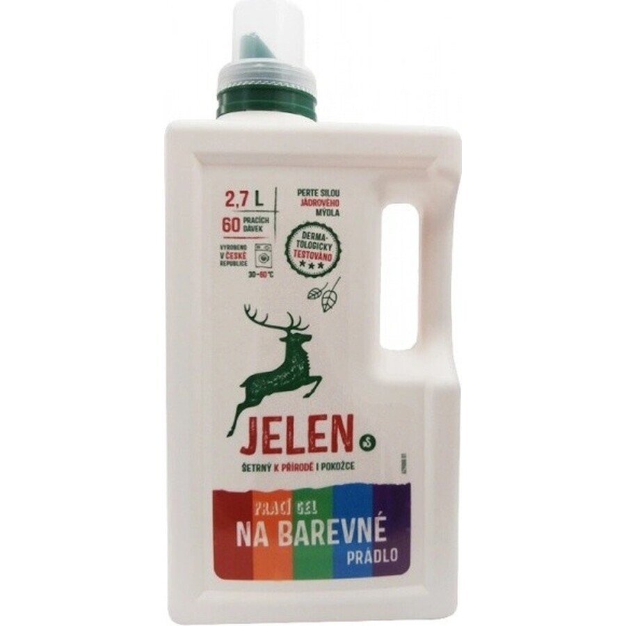 Gel Lavado Ciervo 2,7L Color 60P 1×2,7L, Gel Lavado Color