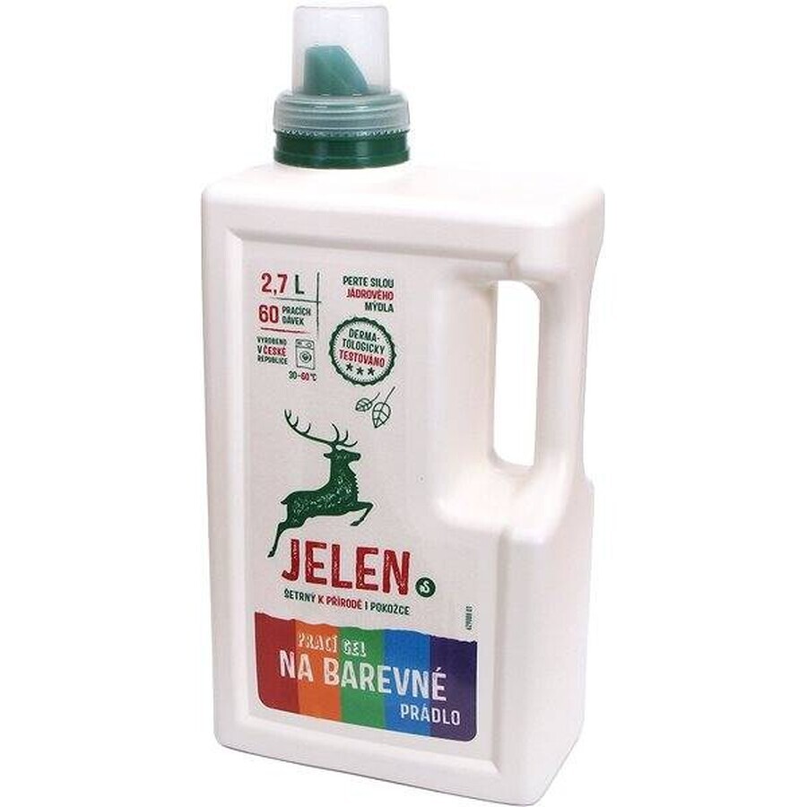 Gel Lavado Ciervo 2,7L Color 60P 1×2,7L, Gel Lavado Color