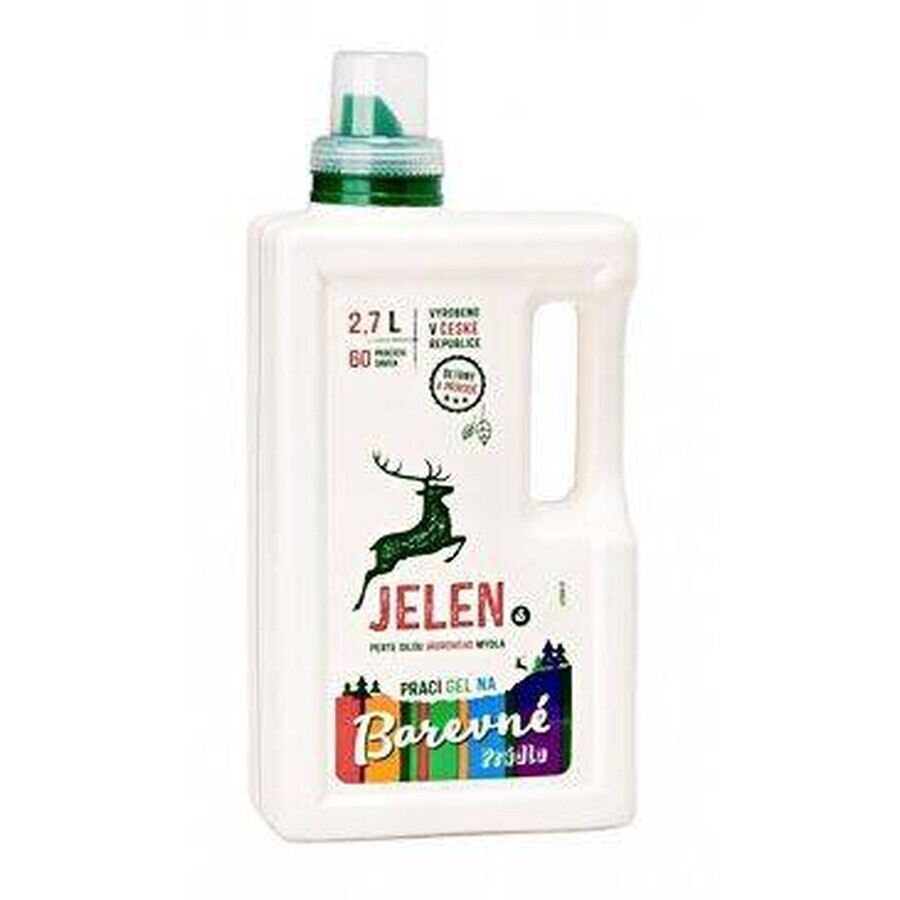 Gel Lavado Ciervo 2,7L Color 60P 1×2,7L, Gel Lavado Color