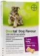 Drontal Dog Flavour 150/144/50 mg comprimate 1&#215;2 tbl, preparat veterinar