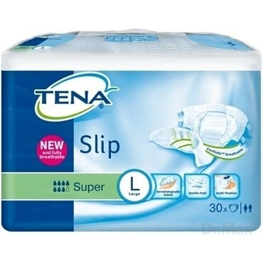 TENA Super L Briefs 1×30 pcs, diaper pants