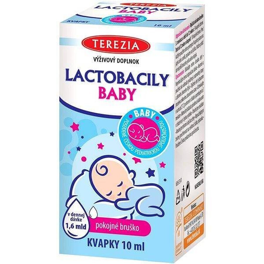 TEREZIA LACTOBACILY BABY gouttes 1×10 ml, complément alimentaire