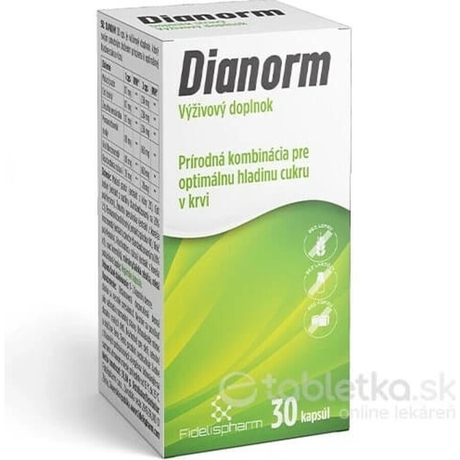 DIANORM 1×30 cps, complément alimentaire