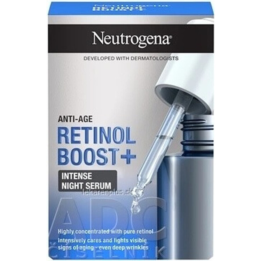 NEUTROGENA® Retinol Boost+ Intensive Night Serum 1×30 ml, sérum de nuit