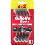 Gillette Blue3 Nitro 6+2 pcs 1×9 pcs