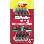 Gillette Blue3 Nitro 6+2 pcs 1×9 pcs