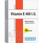 GENERICA Vitamin E 400 U.I. 1×60 cps, Nahrungsergänzungsmittel