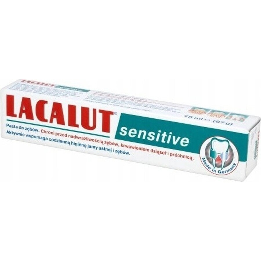 LACALUT SENSITIVE TOOTH Pasta voor gevoelige tanden 1×75 ml, pasta