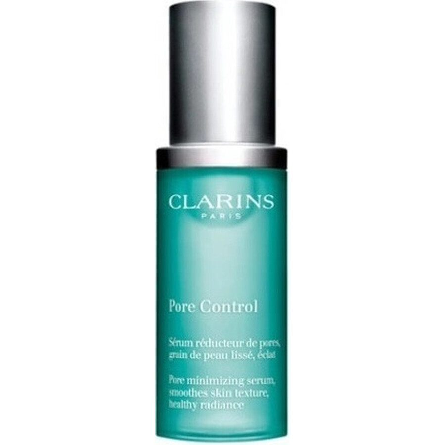 Clarins Pore Control Siero viso levigante e illuminante per pori dilatati 1×30 ml, Siero viso, Siero viso