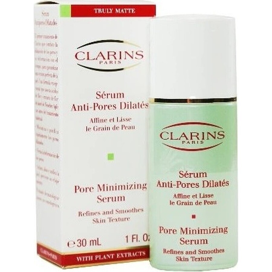 Clarins Pore Control Siero viso levigante e illuminante per pori dilatati 1×30 ml, Siero viso, Siero viso