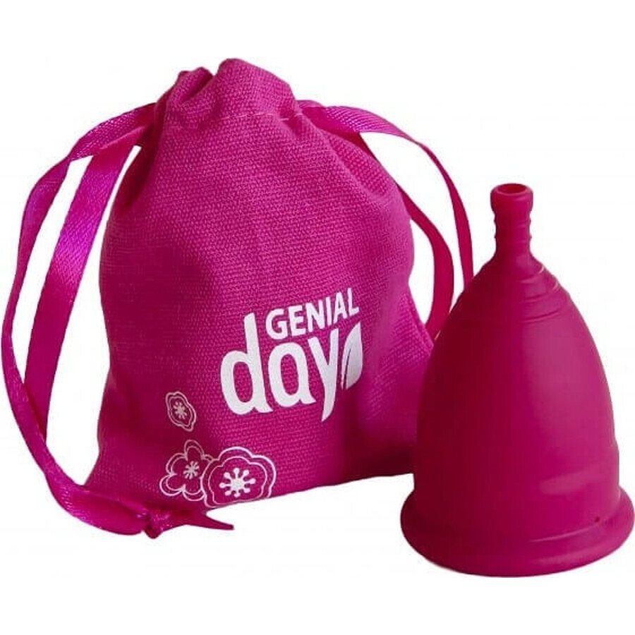 Copa menstrual Genial Day, talla S 1×1 ud, copa menstrual