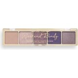 Revolution PRO, Glam Palette Weekend Ready Purple, paletă de farduri de ochi 1×5,50 g, paletă de farduri de ochi