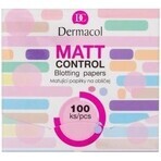 Dermacol Carte opacizzanti Matt Control 1×100 pz, carte opacizzanti