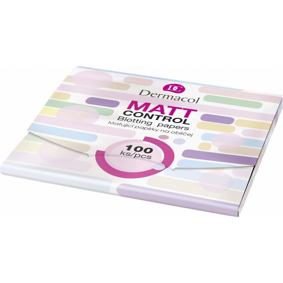 Dermacol Carte opacizzanti Matt Control 1×100 pz, carte opacizzanti