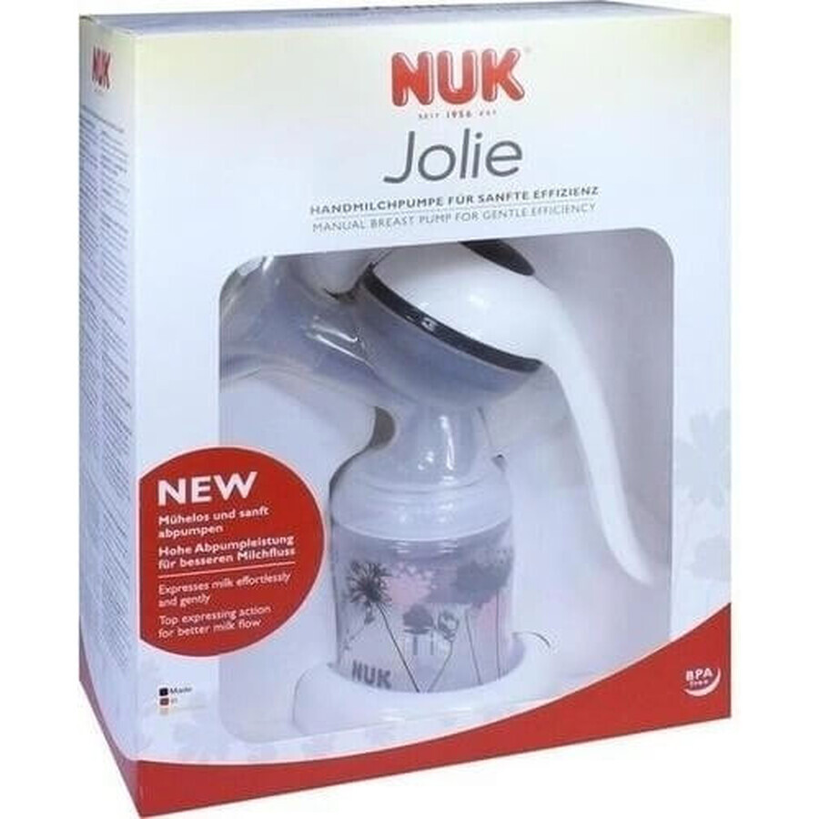 NUK JOLIE Tiralatte manuale 1×1 set, tiralatte manuale