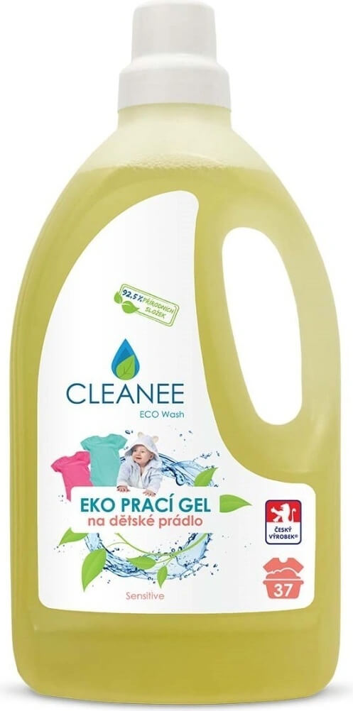 Gel de spălare pentru rufe pentru copii EKO Cleanee 1,5L 1×1500 ml, gel de spălare