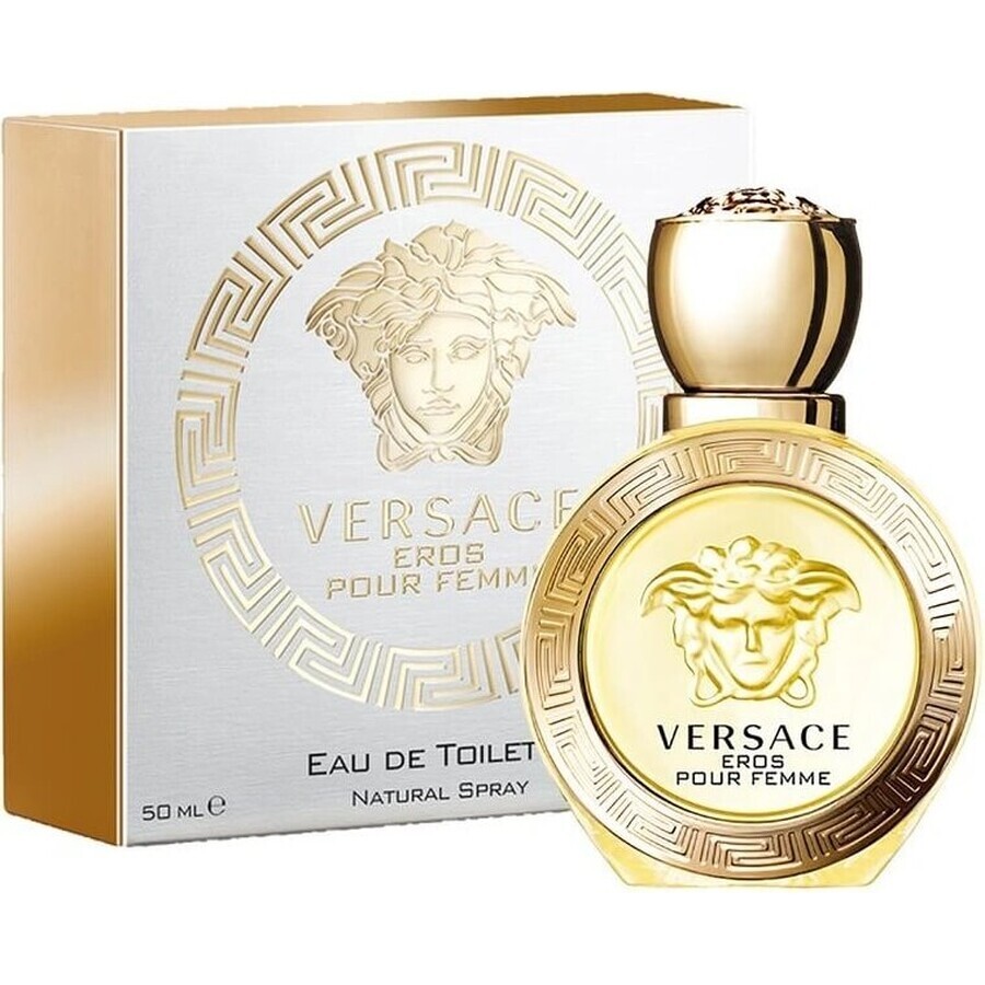 Versace Eros Pour Femme Edt 50ml 1×50 ml, apă de toaletă