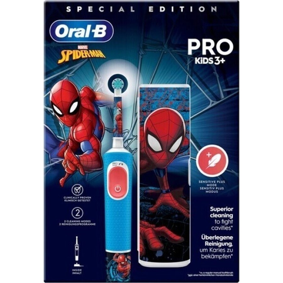 Oral B EK Pro Junior 3+ Spiderman 1×1 periuță de dinți electrică