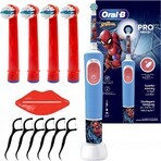 Oral B EK Pro Junior 3+ Spiderman 1×1 periuță de dinți electrică