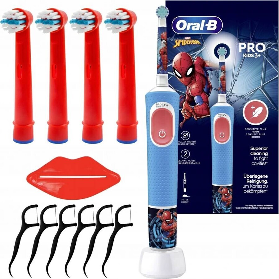 Oral B EK Pro Junior 3+ Spiderman 1×1 periuță de dinți electrică