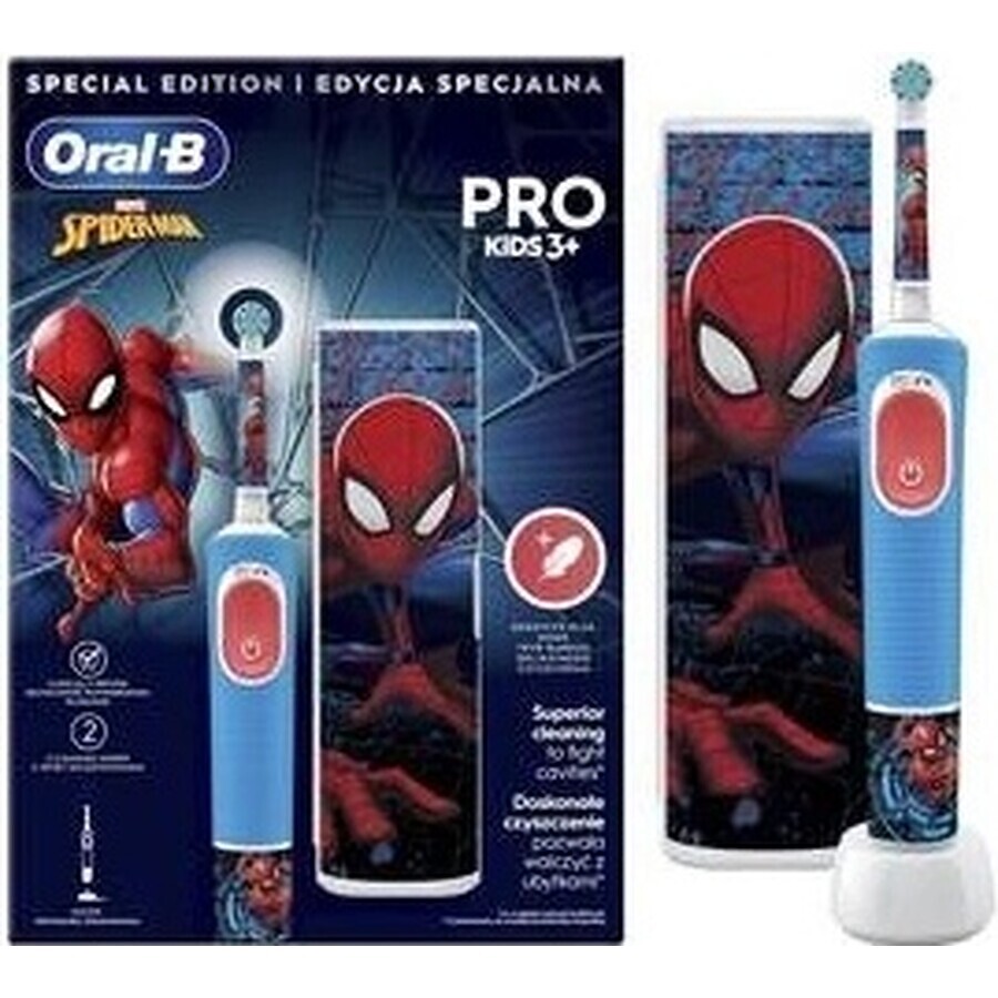 Oral B EK Pro Junior 3+ Spiderman 1×1 periuță de dinți electrică