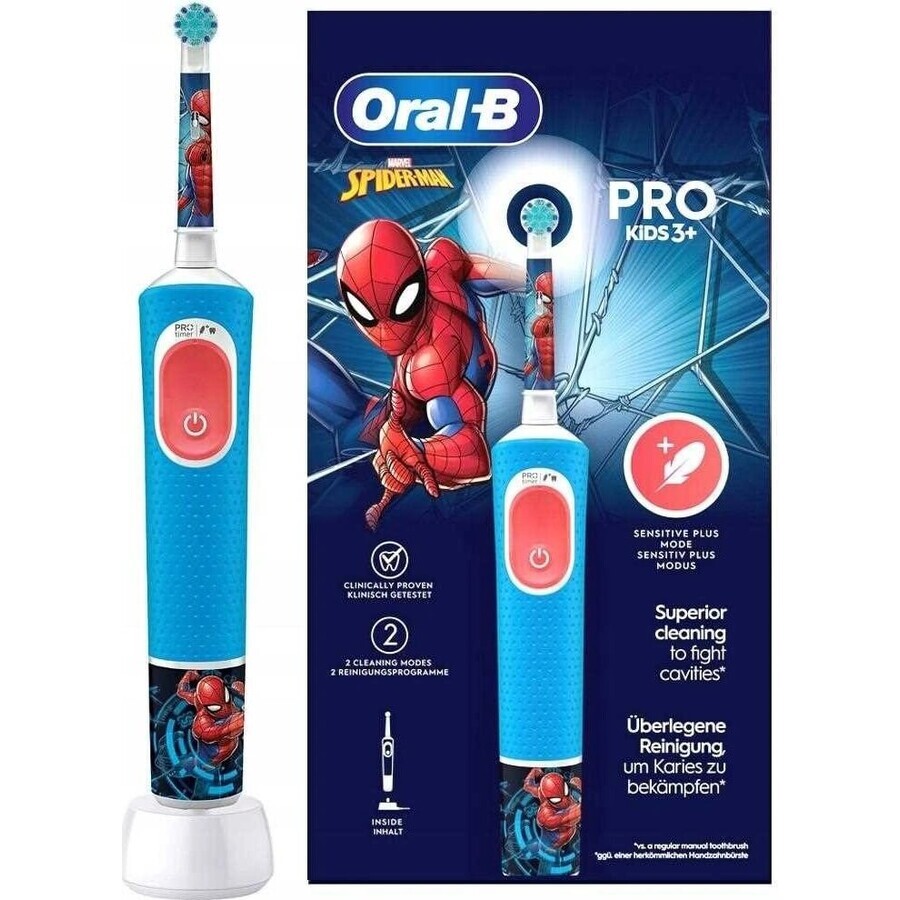 Oral B EK Pro Junior 3+ Spiderman 1×1 periuță de dinți electrică