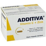 ADDITIVA VITAMIN C+ ZINOC 80TBL 1×80 tbl, food supplement