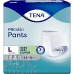 TENA PANTS SUPER LARGE 1×12 pezzi, slip assorbenti elasticizzati, assorbimento 2010 ml, circonferenza fianchi 100-135 cm