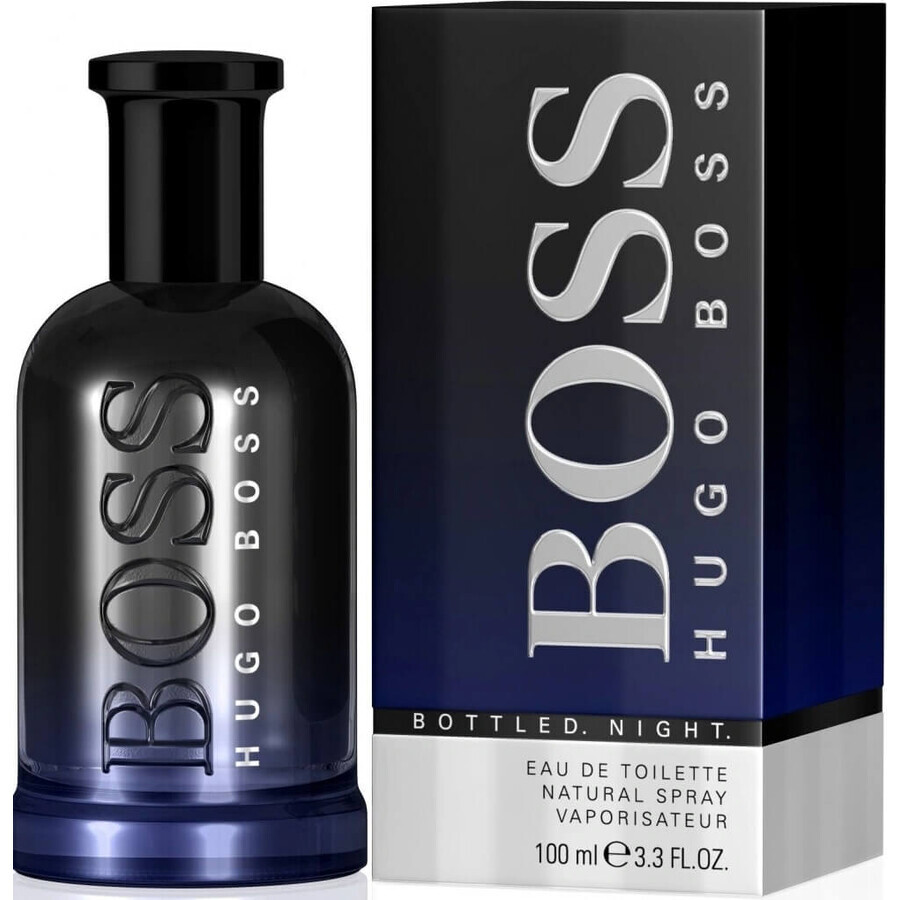 Hugo Boss No 6 Bottled Night Edt 100ml 1×100 ml, Apă de toaletă