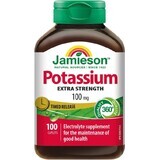 JAMIESON POTASIUM 100 mg PRECISION RELEASE 1×100 tbl, potasiu