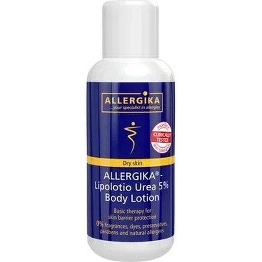 ALLERGIKA Lipolotio urea 5% 1×200 ml, crema para pieles atópicas