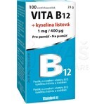 Vitabalans VITA B12 + acid folic 1×100 tbl, vitamina B12