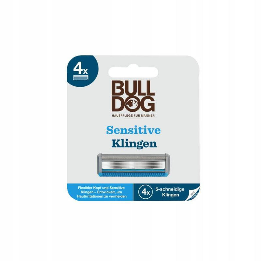 Bulldog Vervangingskoppen Bulldog Sensitive 1×4 stuks, vervangingskoppen