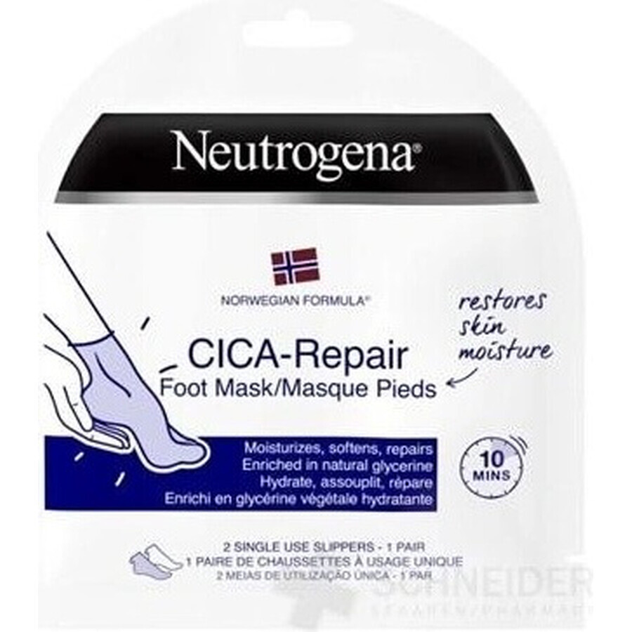 NEUTROGENA NR CICA mască pentru picioare 1x1 pereche