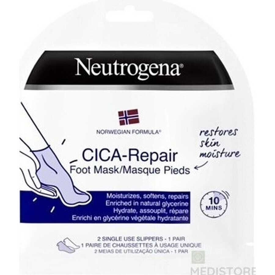 NEUTROGENA NR CICA mască pentru picioare 1x1 pereche