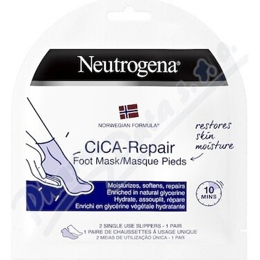 NEUTROGENA NR CICA mască pentru picioare 1x1 pereche