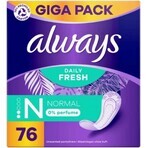 Always Intimates 76 buc Parfum proaspăt normal 1×74 buc, lenjerie intimă