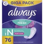 Always Intimates 76 buc Parfum proaspăt normal 1×74 buc, lenjerie intimă