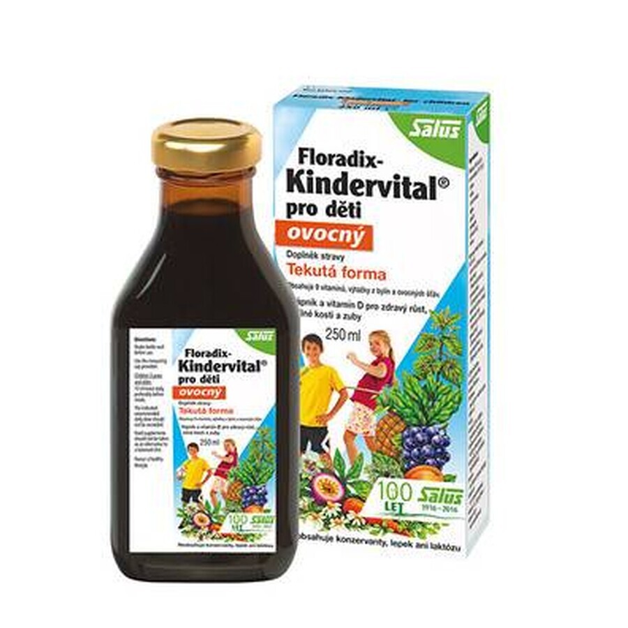 SALUS Floradix Floradix Kindervital fruitig 1×250 ml, kruidensiroop