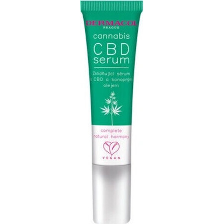 Dermacol Cannabis CBD Serum 1×12 ml, ser calmant