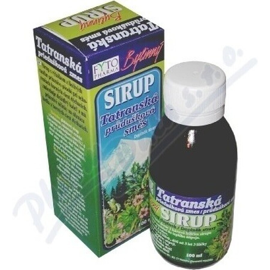 FYTO Tatra amestec bronșic sirop 1×100 ml, sirop